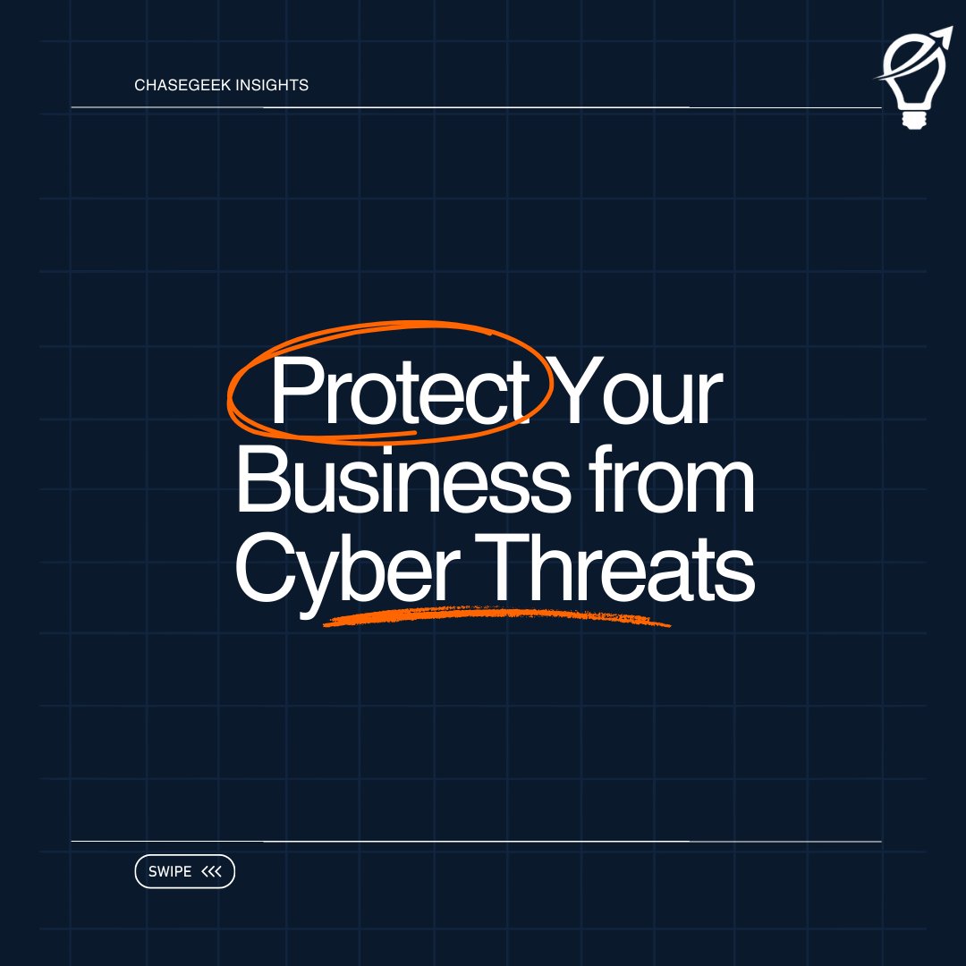 chasegeek's tweet image. Is your business a sitting duck for hackers? 🔒
Don't let weak passwords or phishing scams put you at risk. Protect your data and secure your business with a proper security strategy.
Contact us for a FREE security assessment!
#Cybersecurity #BusinessTips #ITSecurity