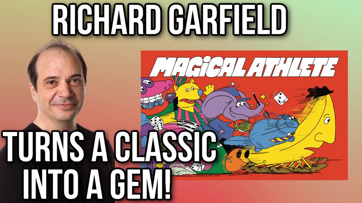 The Game Boy Geek (@thegameboygeek) on Twitter photo See how Richard Garfield turned the classic racing board game Magical Athlete into a gem in my review! youtu.be/xuJgGRqjGRc <a href="/cmykgames/">CMYK Games</a> See how Richard Garfield turned the classic racing board game Magical Athlete into a gem in my review! youtu.be/xuJgGRqjGRc <a href="/cmykgames/">CMYK Games</a>