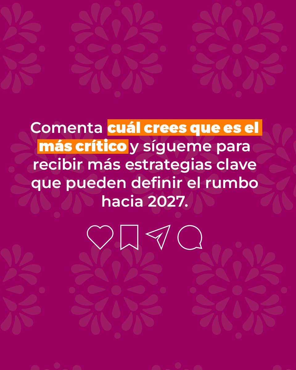 ⚠️ Rumbo al 2027, hay errores que un candidato no se puede permitir porque la política no perdona la improvisación.

👉 El que no aprende de estos errores, los repite… y pierde.
