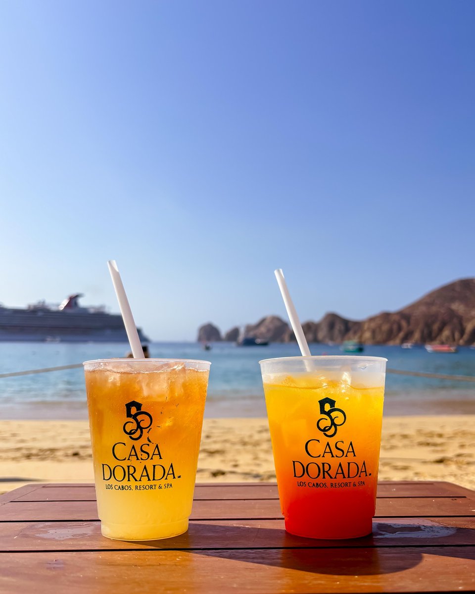 CasaDoradaCabo's tweet image. Happy hour is the best hour.
.
.
.
#happyhour #coctail #beachside #beachday #medanobeach #resort #familyresort #casadoradacabo #loscabos