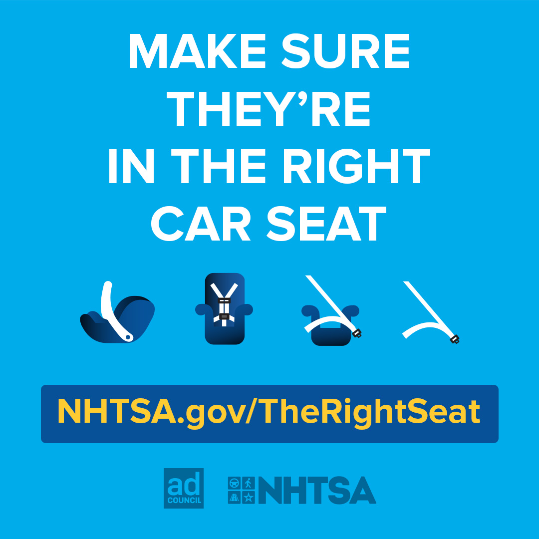 Nearly half (46%) of child car seats are installed incorrectly.

Is your child’s car seat installed correctly? Use the <a href="/NHTSAgov/">nhtsagov</a> Car Seat Inspection Finder for a location near you at NHTSA.gov/TheRightSeat. Some even offer virtual inspections!

#YourWSP #ChildPassengerSafetyWeek