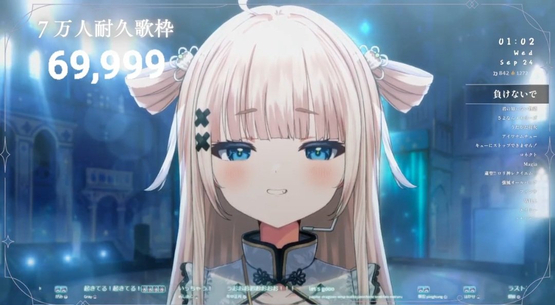 AAshirocc's tweet image. 祝 🫡7萬 🔥🔥🥳 

2022~2025 

yayaの三年間の歌声に感謝します。🥰🥰🥰
これからも、もっとたくさんの三年間を私と一緒に過ごしてほしいです。🥹🥹🥹

#みてみてシウマイ