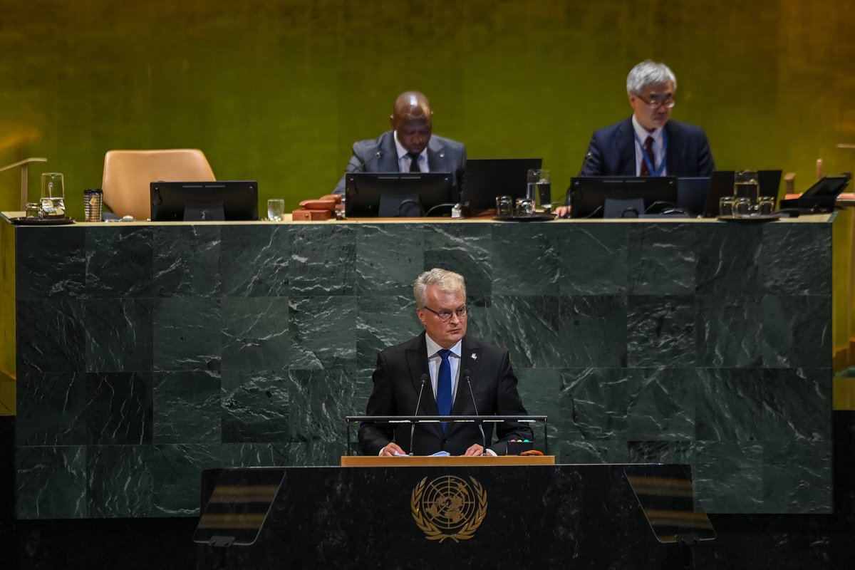 At #UNGA80 I sent a clear message: aggression cannot win. The principles of the UN Charter must prevail.

If power replaces law and fear silences truth, the foundations of global order begin to crack – and no country can feel safe anymore.