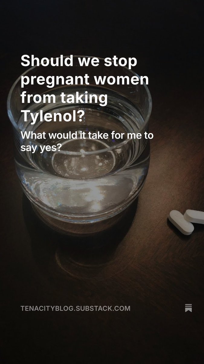 Pregnancy is already hard enough. Let’s not make it harder without a good reason.

open.substack.com/pub/tenacitybl…