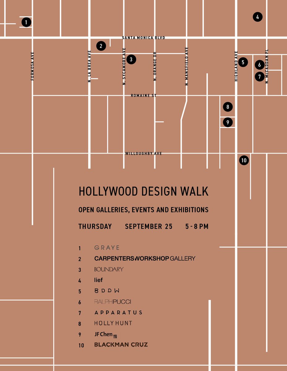 HMDBID's tweet image. 🎨✨ Hollywood Design Walk 2025 ✨🎨
Join LA's top designers + artists as they take over the Hollywood Design District for a night of bold style, art, &amp;amp; community.

📍 Hollywood
📅 Thurs, Sept 25
⏰ 5–8PM
🎟 FREE

#LADesign #HollywoodEvents #ArtWalk