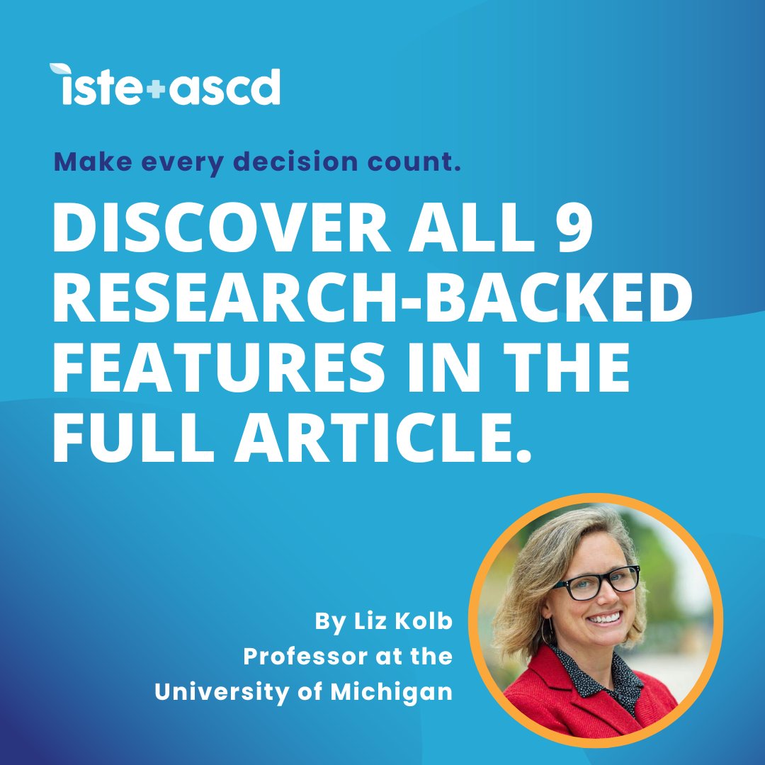 ISTEofficial's tweet image. 📱 With nearly 400K ed apps—how do you know which actually help students and keep data safe?
UMich researchers share 9 key features. Tools like EdTech Index help check privacy &amp;amp; security. hubs.li/Q03KC5cz0
👉 hubs.li/Q03KC2800
#EdTech #StudentLearning