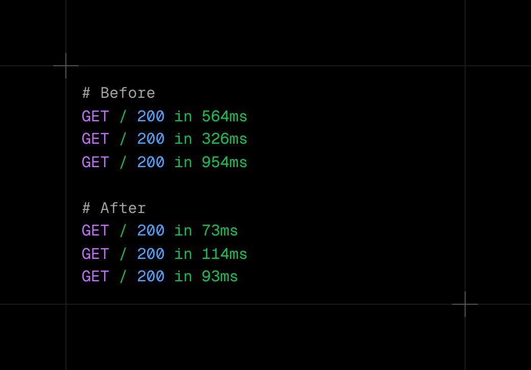 timneutkens's tweet image. On large Next.js applications, especially with a large amount of pages / route handlers every request is now 500-700ms faster in development. Measured on our largest Next.js application.
The improvement scales with the size of your `app` and `pages` folder. The larger your…