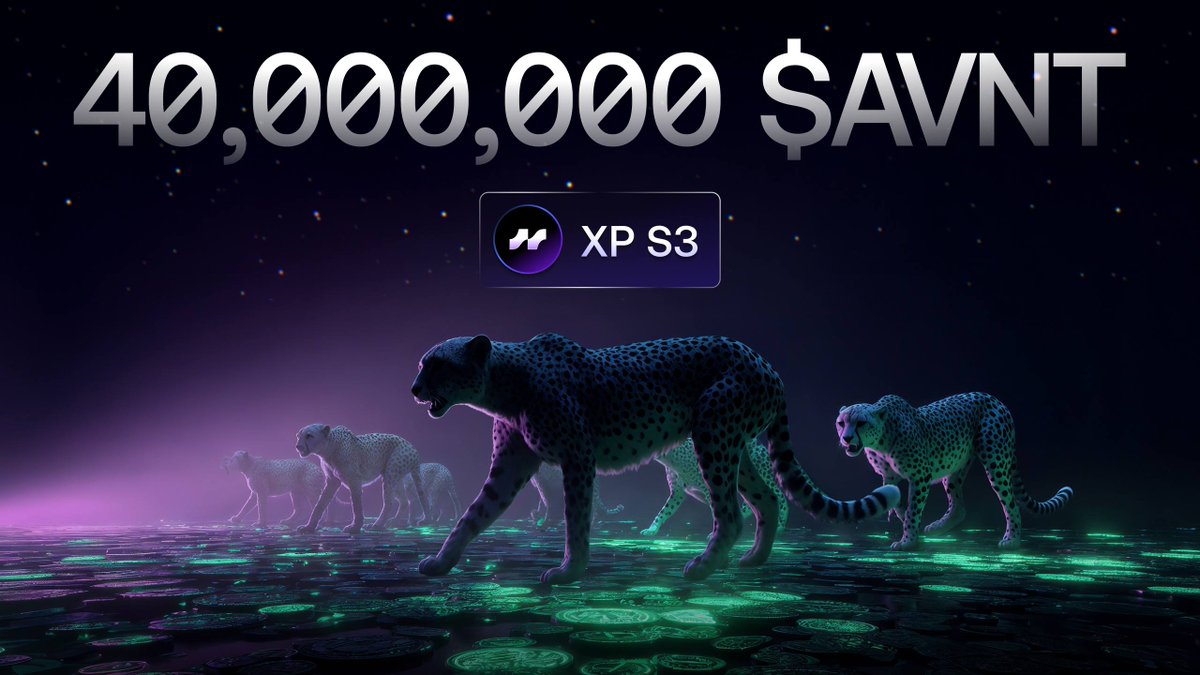 🟣Season 3 da Avantis terá duração de 5 meses, com encerramento no dia 28 de fevereiro.

Serão distribuídos 40 milhões de tokens $AVNT nessa season.

Sendo 25% desses tokens destinados a LP e 75% destinados a trades, a campanha será a mais curta de todas as seasons.

Se