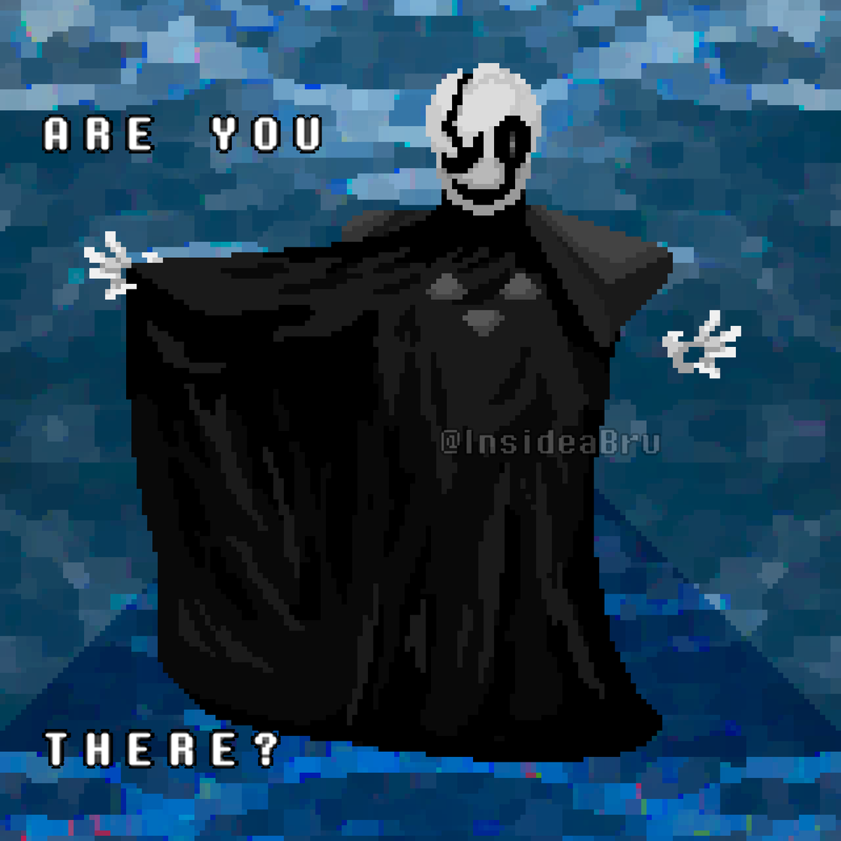 InsideaBru's tweet photo. Have you ever thought about a world where everything is exactly the same...  

...except you don't exist? 
#undertale10thanniversary #UNDERTALE10周年 https://t.co/KichHHCJWO