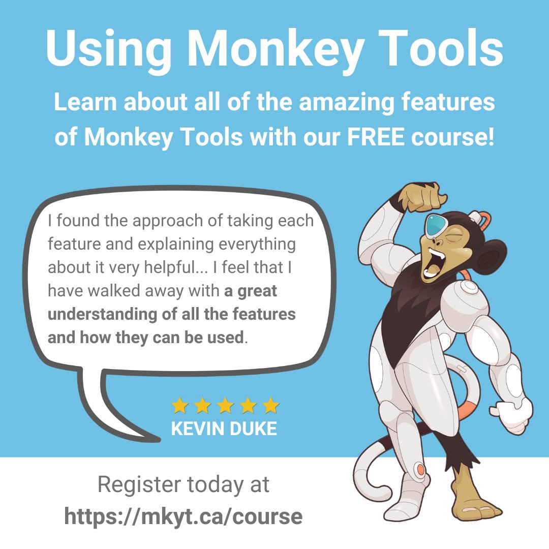 kpuls's tweet image. Unsure what Monkey Tools can actually do for you? I have a FREE Using Monkey Tools course at @skillwave_ where I explain all of the different tools and features that will help with your #DataModeling. Enroll today at mkyt.ca/course

#ExcelTools #DataAnalyticsTools