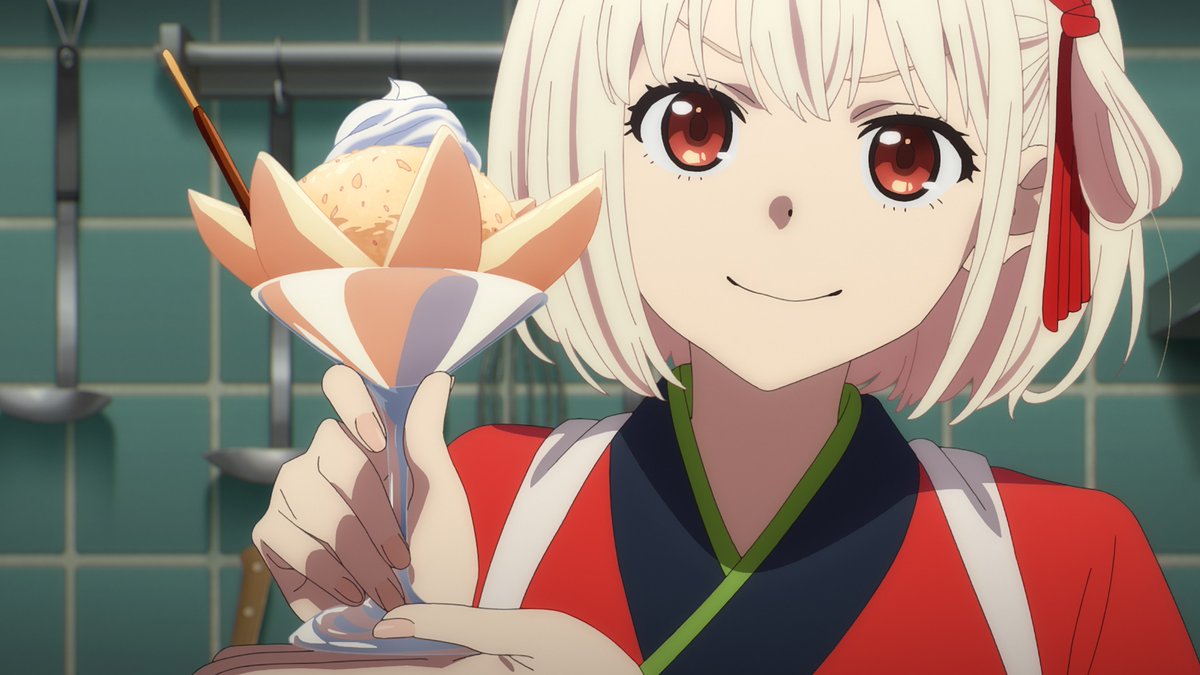 aniplexUSA's tweet image. Happy Birthday to the super cute Chisato Nishikigi from Lycoris Recoil! 🎂