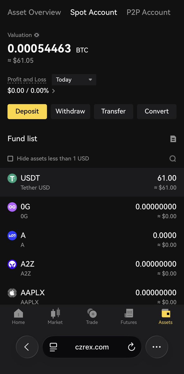 Register to EarN from <a href="/czrexchange/">CZR</a> 

join the ultimate trading experience with <a href="/czrexchange/">CZR</a>! As the top all-in-one exchange &amp; wallet, CZR offers lightning-fast trades, ironclad security, and global access. New users signing up through my link get $1 FREE to kickstart your