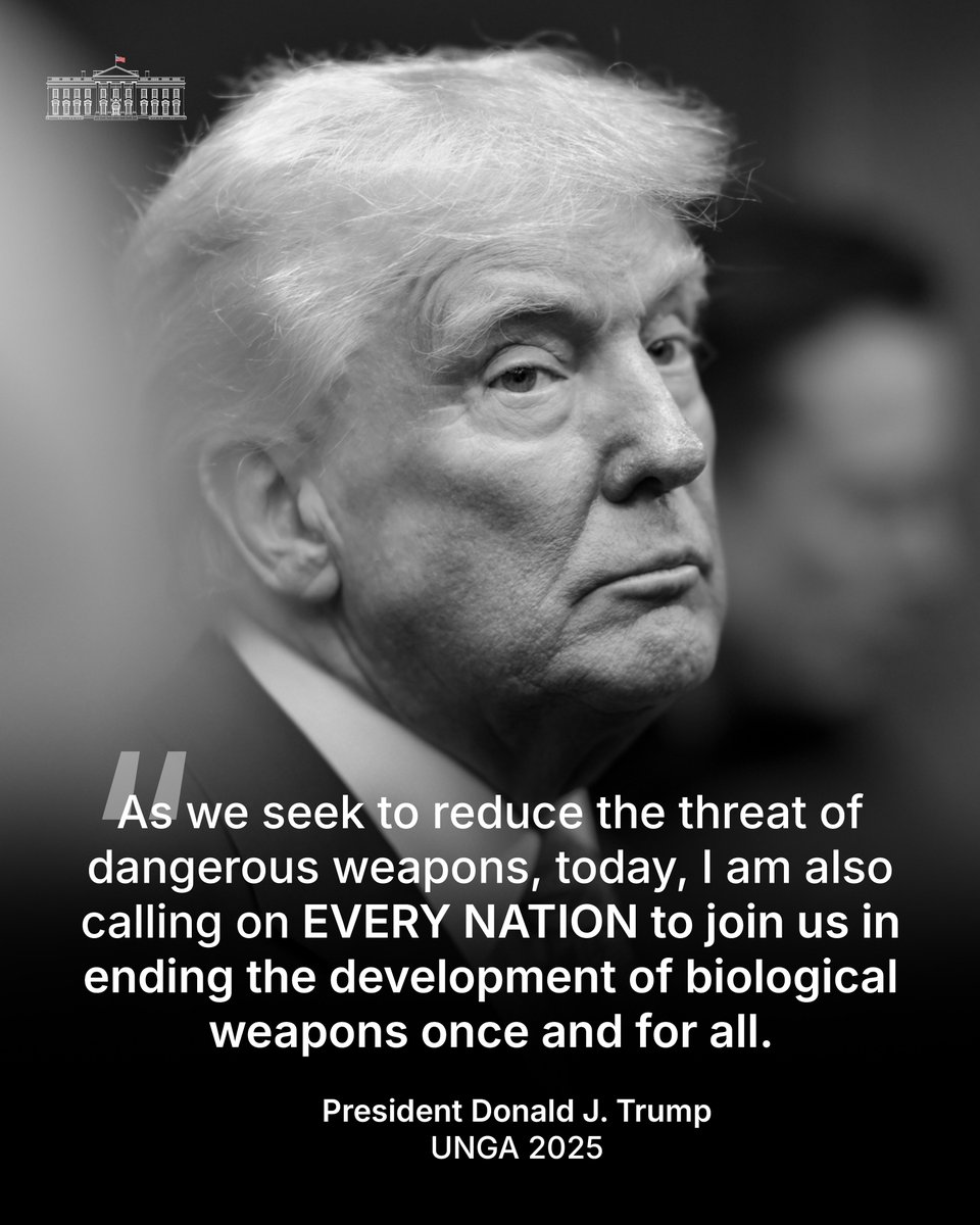 Acho que as pessoas não percebem a magnitude devastadora do que acabou de acontecer...
Trump acabou de se levantar em frente à Assembleia Geral da ONU e disse na cara de todos que eles deveriam parar de fabricar armas biológicas.
Isso significa que Trump sabe que a Covid foi uma