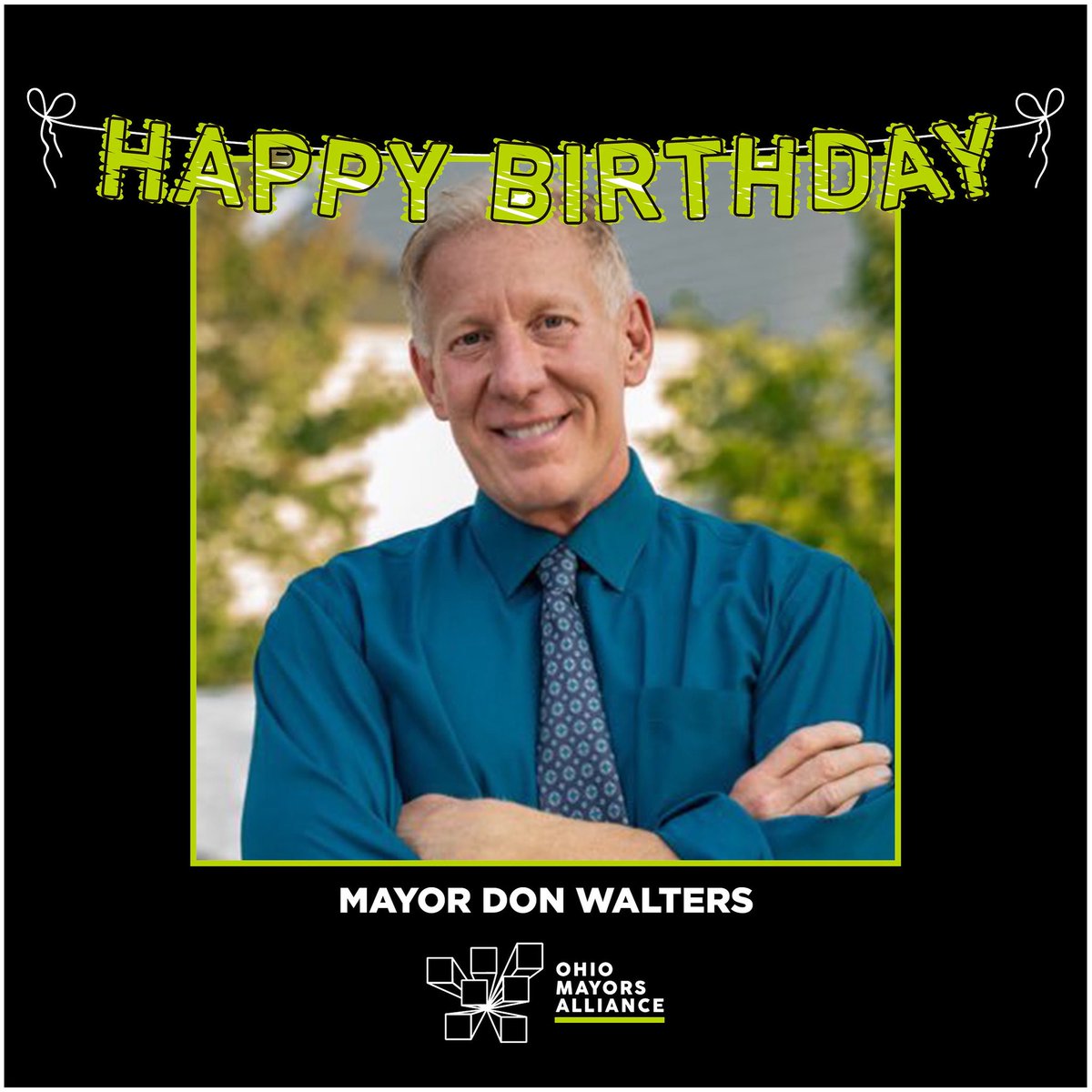 🎂 Please join us in wishing Mayor Don Walters a very Happy Birthday today! 🎈 

We are grateful for his continued leadership and dedication to the City of Cuyahoga Falls. May the year ahead be filled with health, happiness, and success!
