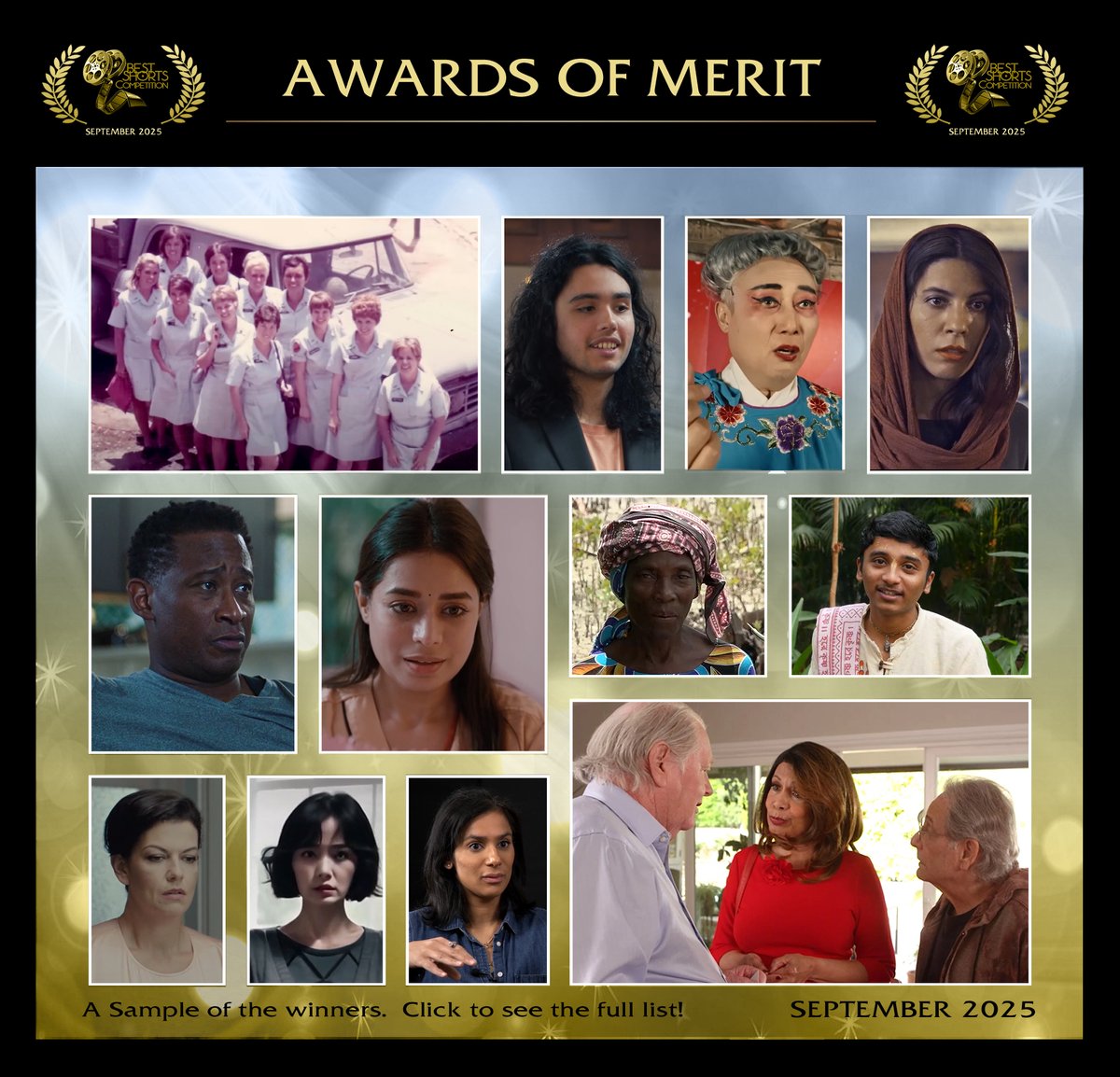 bestshorts's tweet image. Congratulations to the AWARD OF MERIT winners! This recognition reflects the effort and creativity you bring to your work. We commend your achievement and await your next endeavors. See them here:
bestshorts.net/award-of-merit…