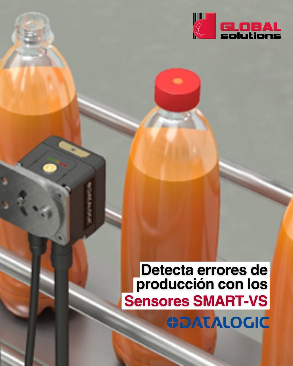 idglobal's tweet image. 🔍 Sensores SMART-VS de Datalogic

Diseñados para entornos industriales con algoritmos de machine learning, los Smart-VS aprenden rápidamente condiciones “GOOD / NO GOOD” sin necesidad de configuraciones complejas.

👉 Integra visión inteligente en tu producción.

#Datalogic