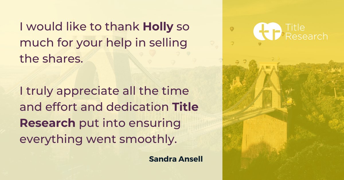 We're always proud to receive testimonials like this!🎉 
Well done, Holly! ⭐⭐⭐⭐⭐

Learn how we can support you, a #ProfessionalExecutor, dealing with #InternationalShares:
👉 eu1.hubs.ly/H0n3fX20

#AssetRepatriation #EstateAdministration #TitleResearch #SellingShares