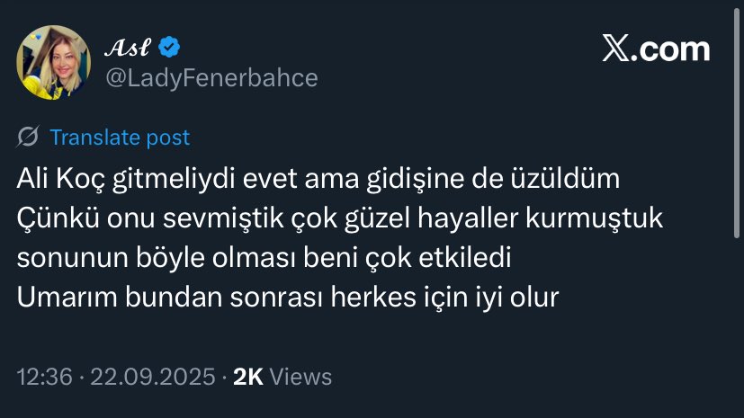 Taraftar sosyal medyadaki bir avuç kriptonun oyununa geldi. Asıl sebep olan yapıyı, puan kaybetmenin doğal bir şey olduğunu, rakibin hiç tökezlemeden yürümesinin arkasındaki sebebin üzerine gideceğine, bu bir avuç kripto her zaman taraftarın önüne başka bir hedef koydu. Hoca,