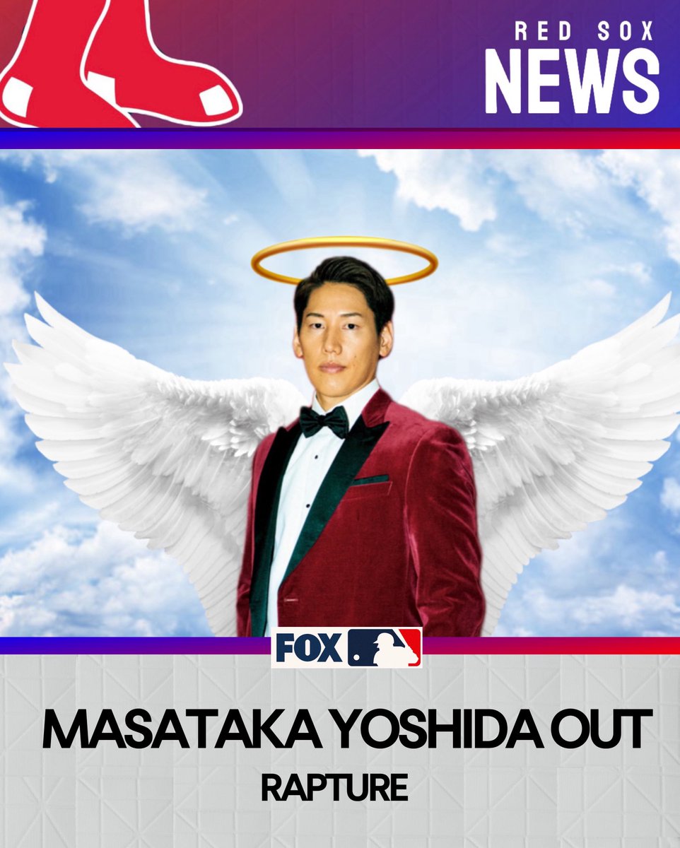 BREAKING: The Red Sox will also be without Mastaka Yoshida as they enter a pivotal series against Toronto. 

Via <a href="/realredsoxjesus/">Red Sox Jesus</a>