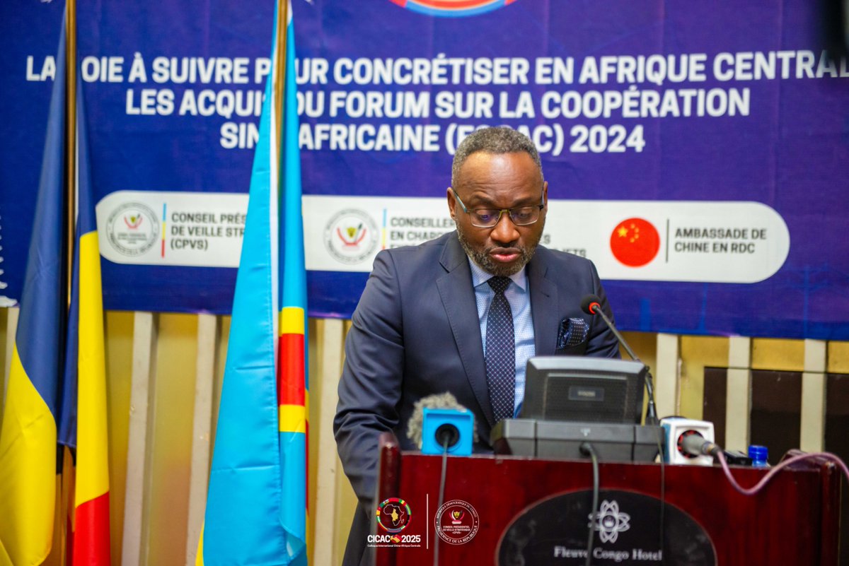 cpvsrdc's tweet image. Colloque International Chine – Afrique Centrale | CICAC 2025

Organisé à Kinshasa le 18 septembre sous le haut patronage du Président Félix Tshisekedi, le #CICAC2025 a réuni experts, chercheurs et représentants de 8 pays d’Afrique Centrale et de la Chine.

Objectif : traduire en…