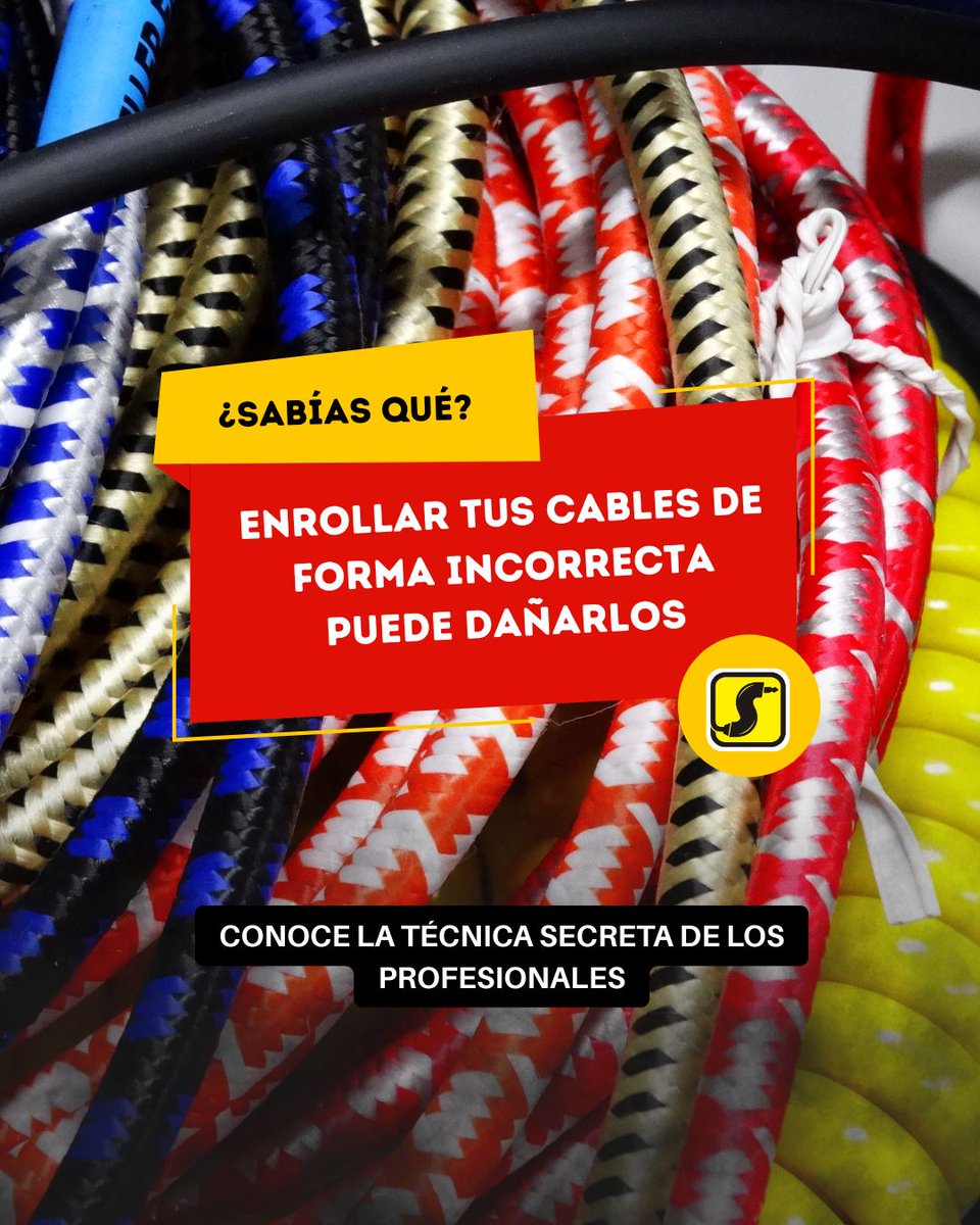 Te invitamos a leer: ¿Sabías que enrollar tus cables de forma incorrecta puede dañarlos?solcoraudio.com/sabias-que-enr… #solcor #cablesparainstrumentos #audio #cablesparaaudio