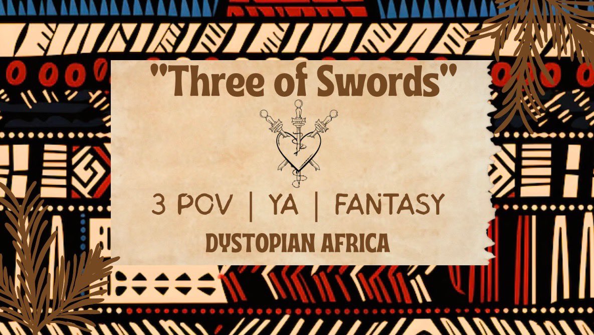 ZeandraNicole's tweet image. #UnhingedPit | #AgentGuide | #BIPOC

#YA crossover fantasy, #F 

✨“Three of Swords”✨