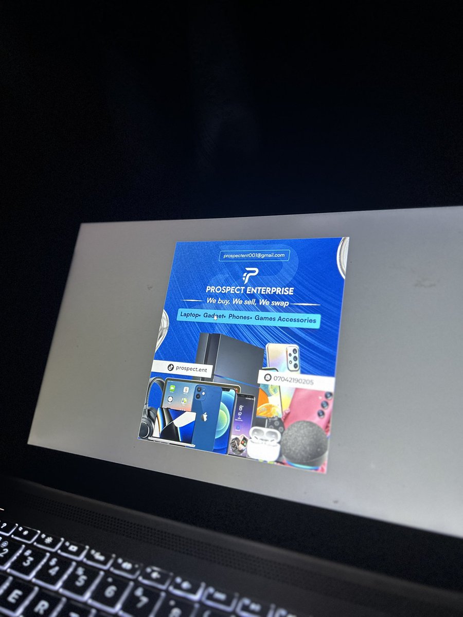 Mediaa_trix's tweet image. Bringing all your details to live💻
Flyer design for a gadget brand
#gadgetdesign #graphicdesigner