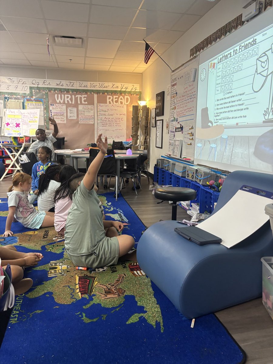PokesFanAtDegan's tweet photo. 3rd grade math minds at work!! #ONELISD #Rockyourrole #WeAreDegan https://t.co/ln0HyknABo