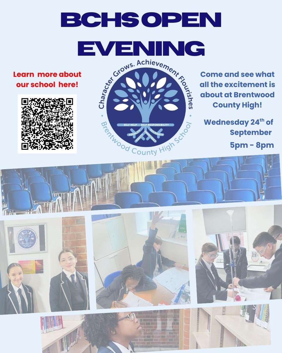 🔵ONE DAY TO GO!🔵 Looking forward to welcoming everyone tomorrow night! Leadership team presentations at 5.30pm, 6.15pm and 7pm.