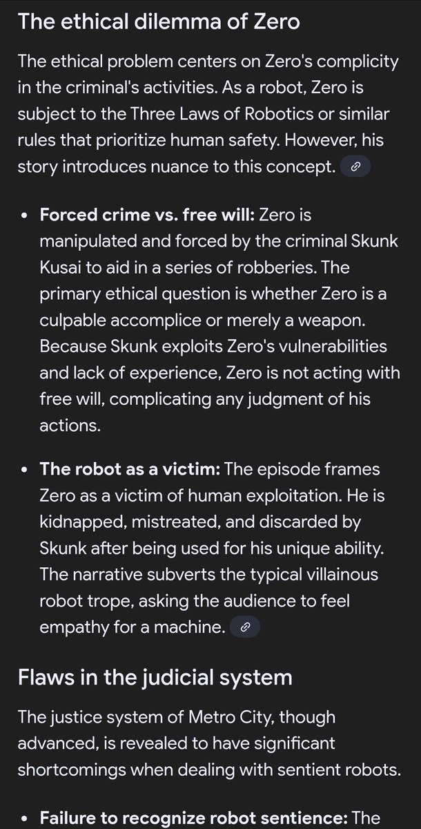 I don't buy #TheAnimeMen  apology one bit. The first segment about Astro Boy, revolving around the ethical dilemmas, and flaws in the judicial system was straight ripped from Google AI. I borderline plagiarized enough in high school to immediately see through their bullshit.