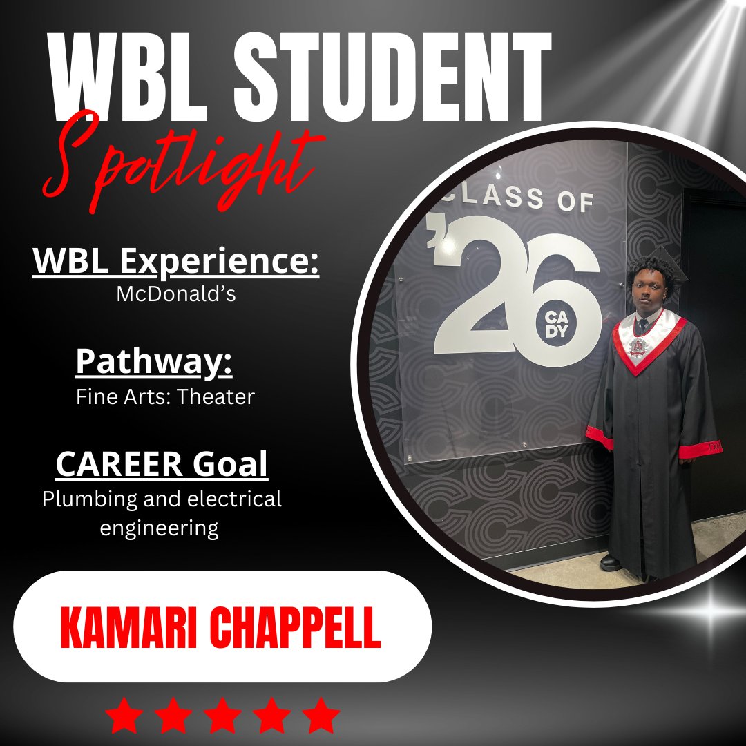 DHS_WBL's tweet photo. 🤩WBL Student Spotlight🤩 #DAWGSatwork #CTAEignites #CTAEengages #CTAEempowers #learningthatworks #Spotlight #careerdevelopment #careerexploration #careerawareness
@DHS_HCS
@CTAE_HCS https://t.co/rdExGoaWTC