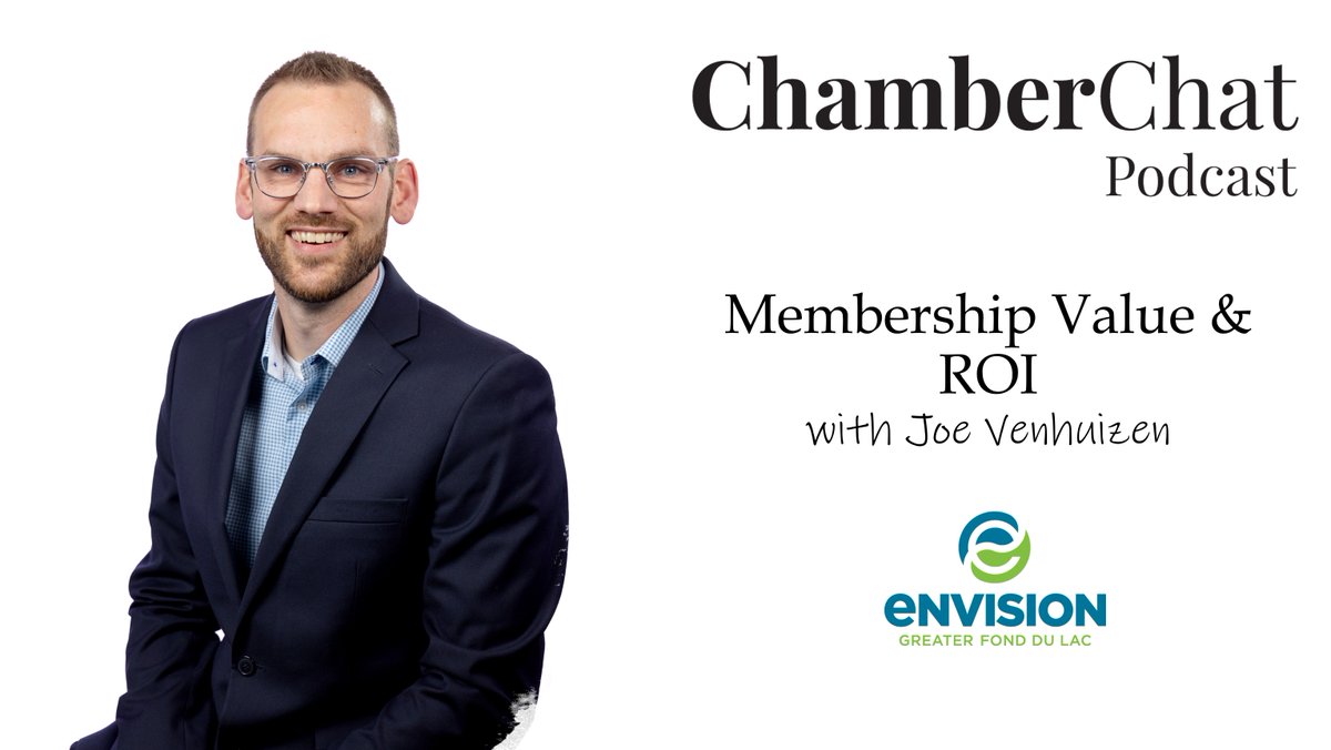 Chamber Chat Podcast (@chatchamber) on Twitter photo Membership value isn’t just about numbers—it’s about trust, storytelling, and smart advocacy.
This episode of Chamber Chat features <a href="/joevenhuizen/">Joe Venhuizen</a> of <a href="/EnvisionGrtrFDL/">Envision Greater FDL</a> on how chambers can communicate ROI in an automated world.
🎧 chamberchatpodcast.com/episode348 Membership value isn’t just about numbers—it’s about trust, storytelling, and smart advocacy.
This episode of Chamber Chat features <a href="/joevenhuizen/">Joe Venhuizen</a> of <a href="/EnvisionGrtrFDL/">Envision Greater FDL</a> on how chambers can communicate ROI in an automated world.
🎧 chamberchatpodcast.com/episode348