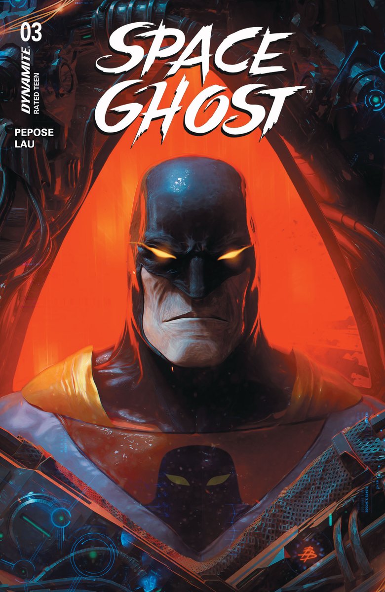 DynamiteComics's tweet image. In stores this week, Space Ghost Vol 2 #3 with covers by Francesco Mattina, Jae Lee, Michael Cho and Bjorn Barends.

#spaceghost #davidpepose #jonathanlau #francescomattina #jaelee #michaelcho #bjornbarends

dynamite.com/htmlfiles/view…