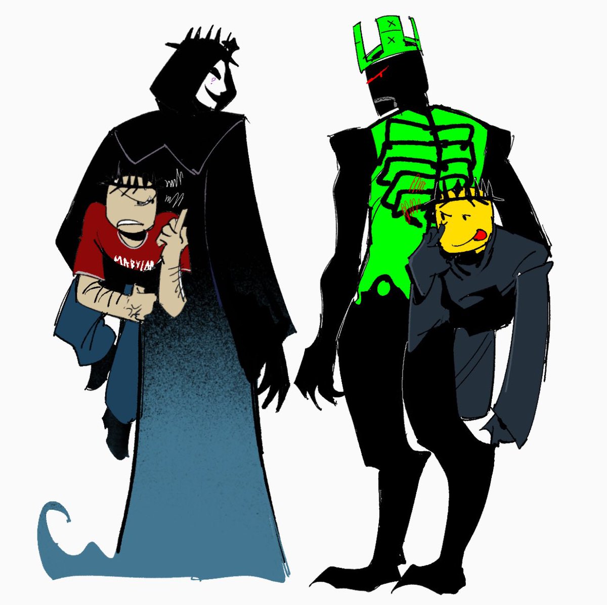 voidslop's tweet image. the big named myths