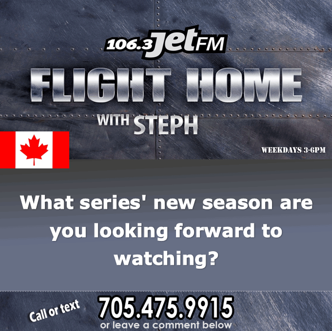 1063jetfm's tweet image. What are you watching these days?

#HotTopic #JetFM

radioplayer.vistaradio.ca/cfxn  
facebook.com/1063jet