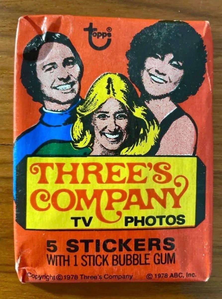 There could be a mint Mr. Roper rookie inside that pack.