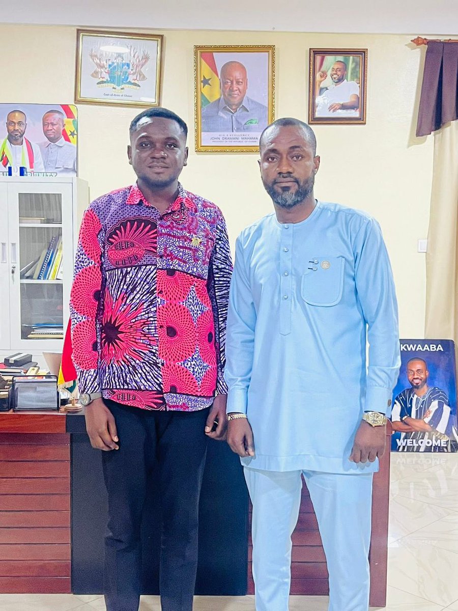 The SRC leadership, led by H.E. Adjei Abdulai Zakaria, paid a courtesy visit to the MCE of Sunyani, Hon. Vincent Adjei Antwi.

The meeting provided a platform to discuss students' concerns and potential solutions to address these challenges.
#Uenrsrc