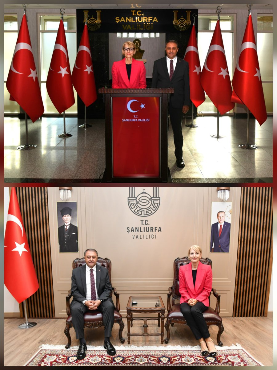 İlimize ziyaret gerçekleştiren Birleşik Krallık'ın Ankara Büyükelçisi Sayın <a href="/JillMorrisFCDO/">Jill Morris</a> Valiliğimize ziyarette bulundu. 

Kültür ve turizm başta olmak üzere işbirliği yapabileceğimiz alanlar üzerinde yararlı bir görüşme gerçekleştirdiğimiz Sayın Büyükelçi’ye nazik ziyareti