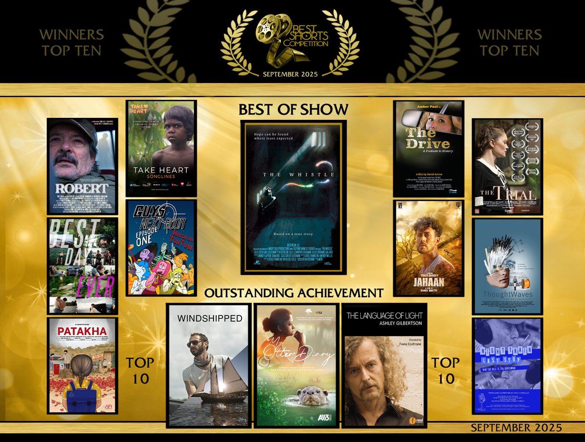 bestshorts's tweet image. Congrats to all the winners! Your vision, passion and dedication to storytelling have made a lasting impact. From bold ideas to masterful execution, your work shines across genres. Celebrate them here: BestShorts.net
