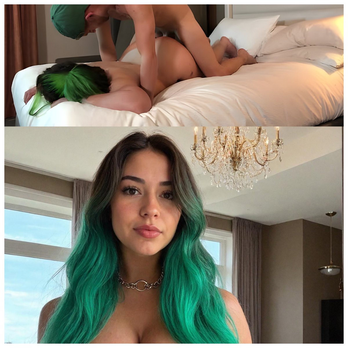 lizibumm's tweet photo. @femcrave Me in green 🥵 https://t.co/3JAEPI2R3f