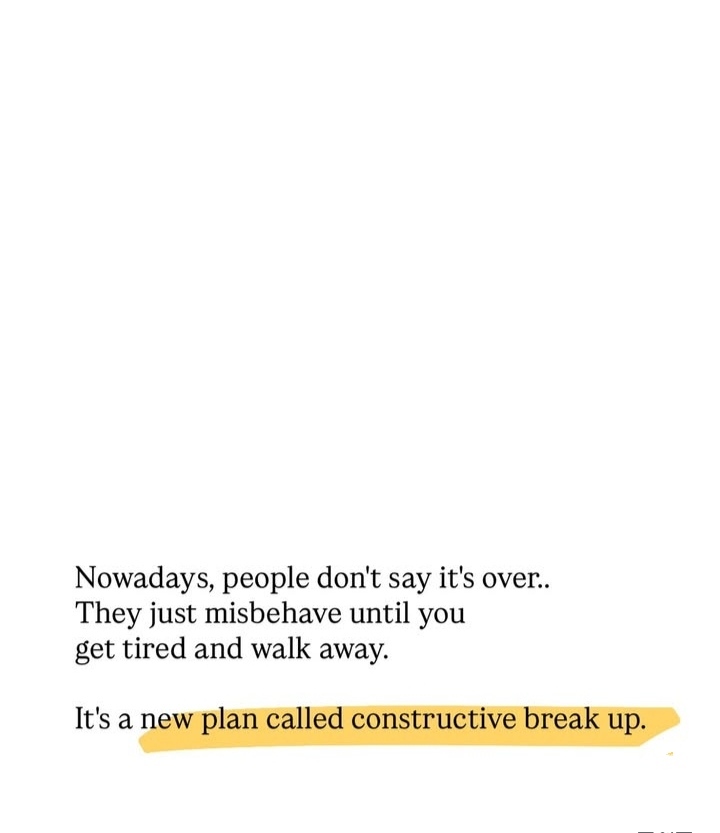 Universe_Harmon's tweet photo. Constructive break up https://t.co/NUthfoZahQ