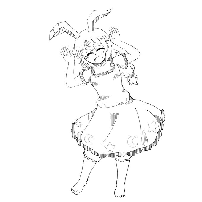 清蘭ちゃんを描きました 