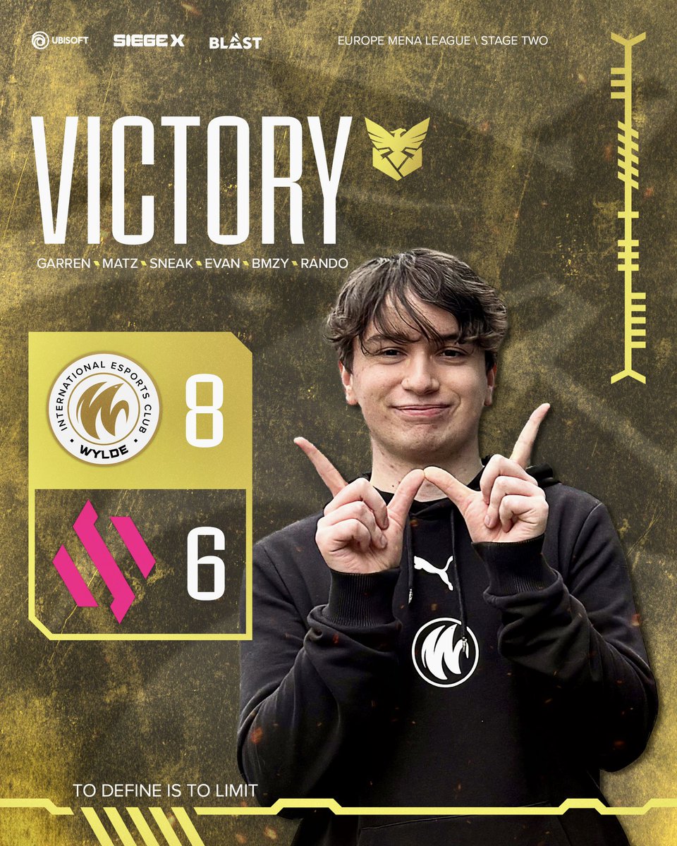 WE GOT IT DONE! 😅

We take down <a href="/TeamBDS/">Team BDS</a> for 2 more points on the board! #GOWYLDE⚡️