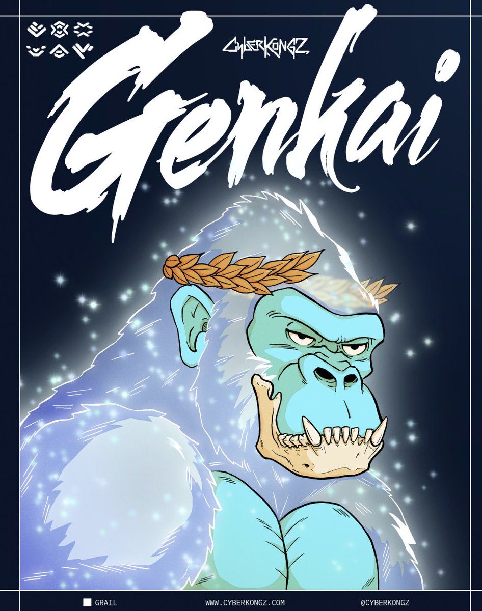 The Genkai collection will soon be number one on Ronin. <a href="/CyberKongz/">CyberKongz</a>