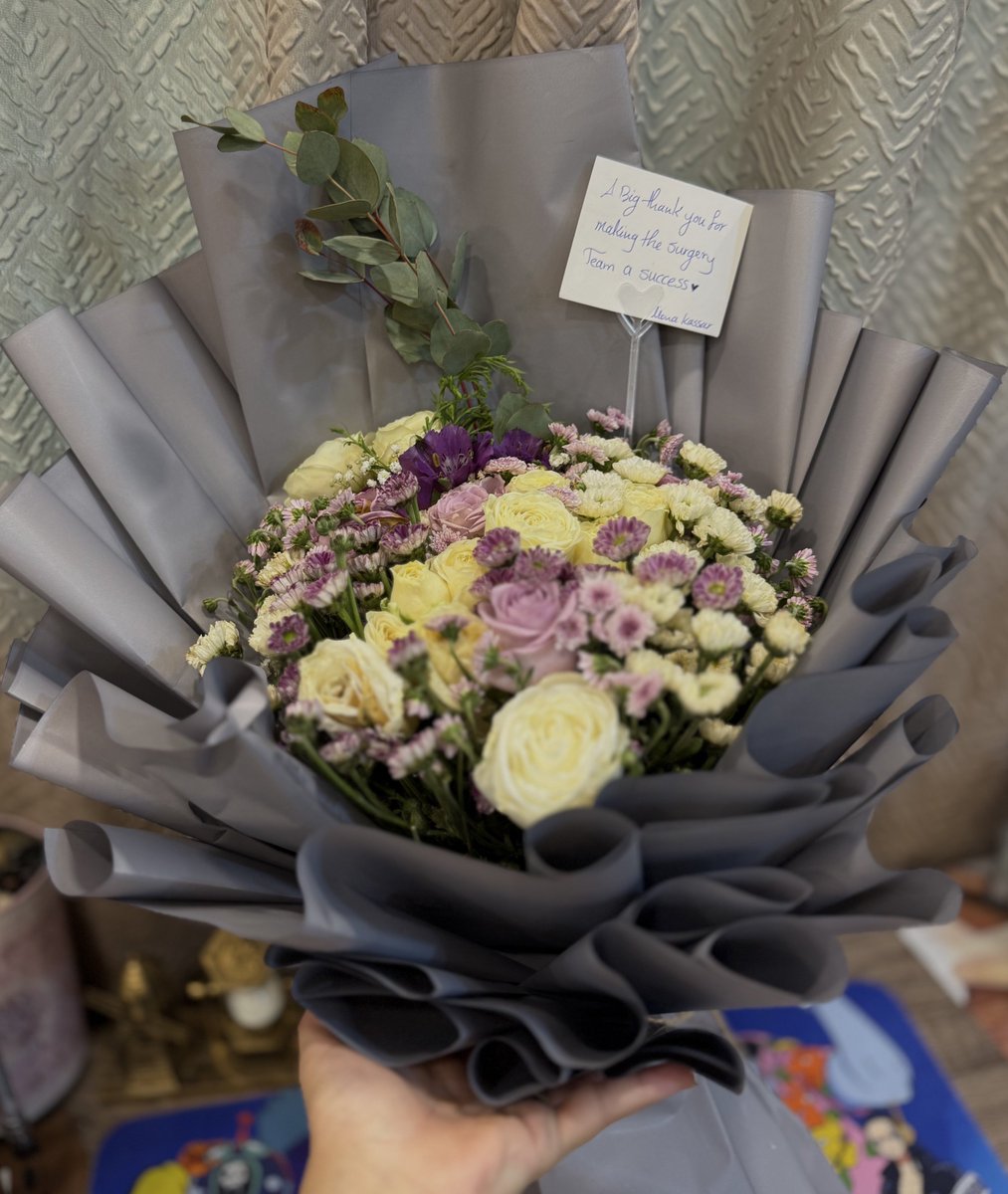 Surrounded with LOVE 💜🌻!

-Surgery Team Closing Ceremony - 22nd of September.