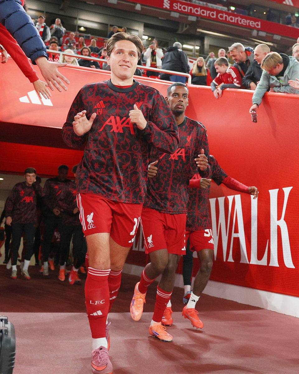 LFC's tweet image. Up the Reds 🙌