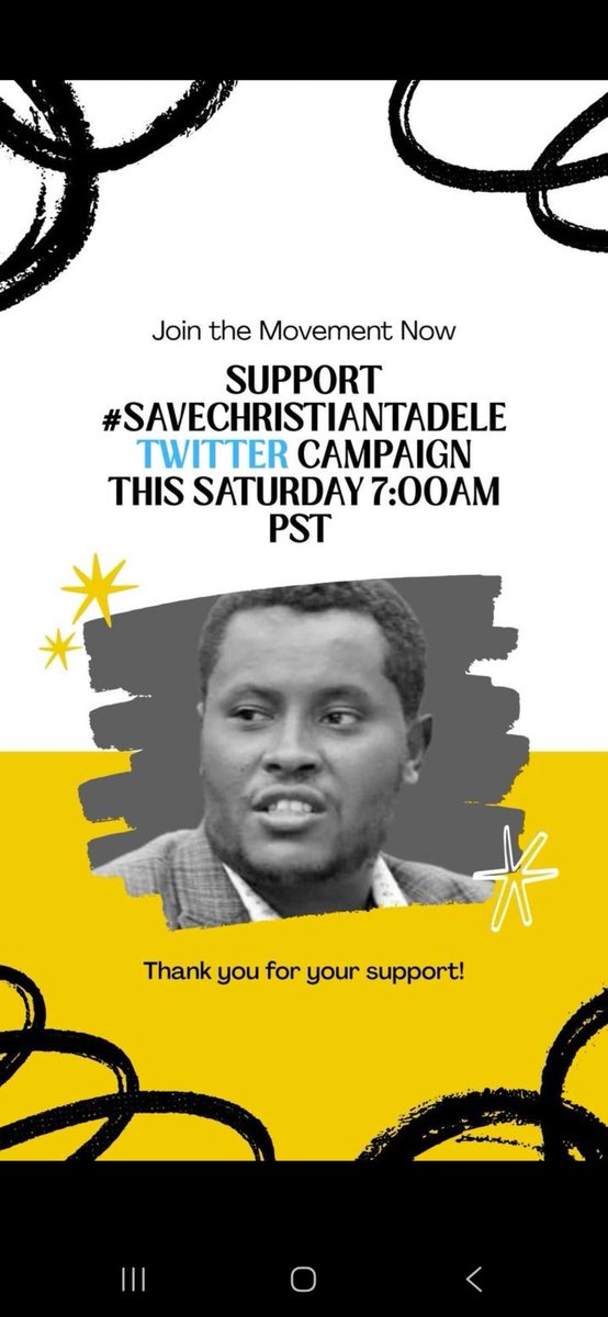 ende75933's tweet image. How many times must his family beg? Christian Tadele deserves medical care today—not tomorrow, not next week.
#SaveChristianTadele #FreeChristianTadele #UrgentMedicalCare
@WHO @UNOSAPG @ICCPR_GlobalCR @amnesty @marcorubio