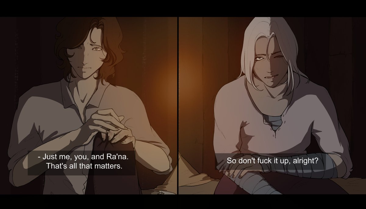 hvitur's tweet photo. fake screenshots for a show that will never exist #oc https://t.co/mH5ao2oZd2