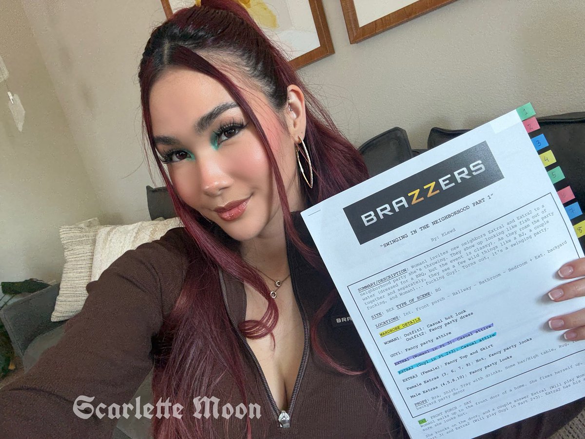 On set babyyy 🎬
day 1 shooting with <a href="/Brazzers/">Brazzers</a> 🥰🙌🖤💛🤍