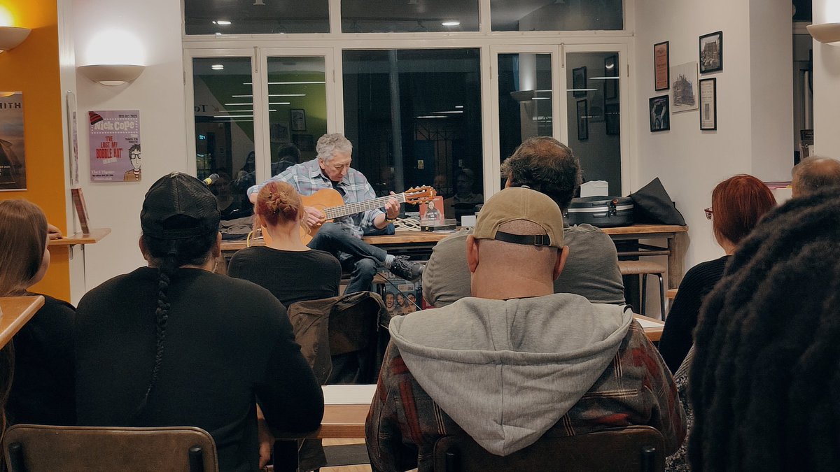 Our first act is the talented guitarist Phil Pell with some beautiful instrumental pieces